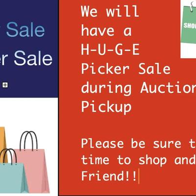 Bring a Friend to our HUGE Year-End Picker Sale Event!