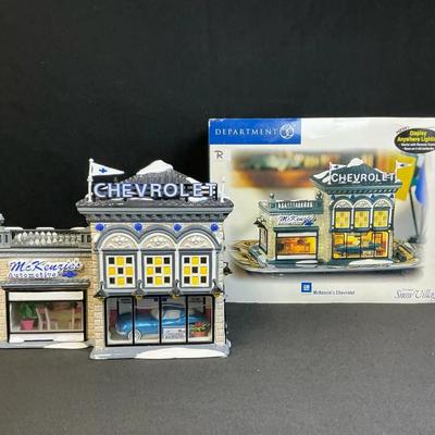Dept 56 Original Snow Village McKenzie’s Chevrolet