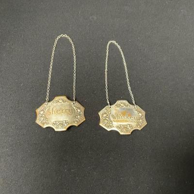 Vintage Decanter Labels 