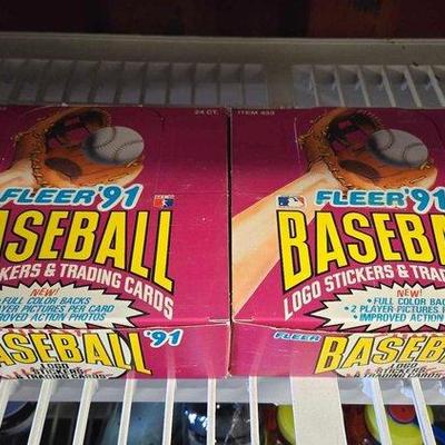 6106 • 1991 fleer baseball logo stickers & trading cards
