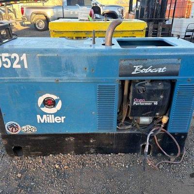 81016 • miller bobcat 225 nt welder generator