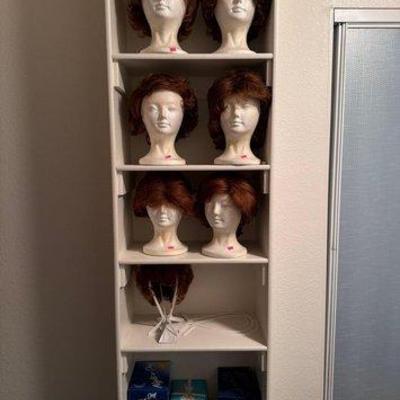 8198 • wigs and mannequin heads
