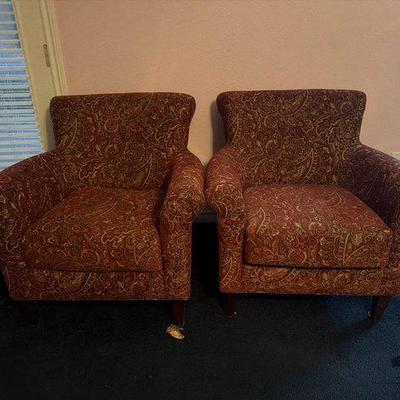 7502 • (2) arm chairs