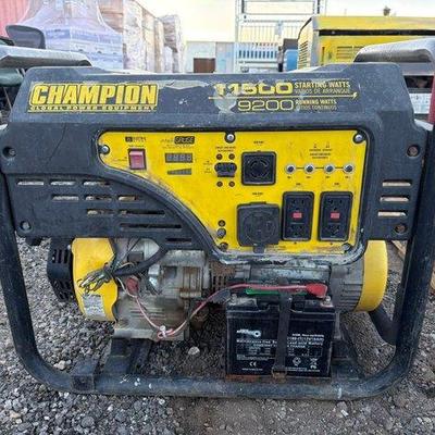 81022 • champion 9200 watt generator