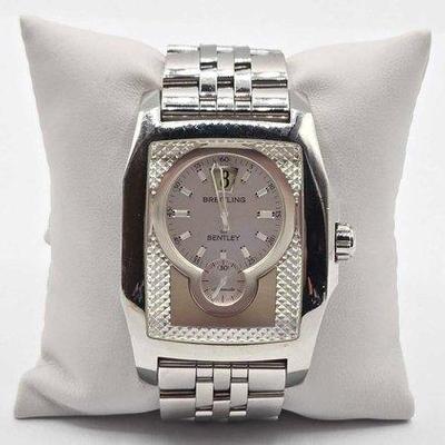 1100 • authentic!!! breitling bentley wristwatch