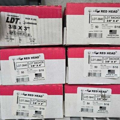 2756 • red head concrete anchors