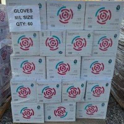 2606 • clear vinyl gloves