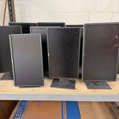 2514 • 11 dell flat panel monitors