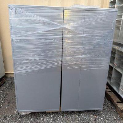 91010 • (4) metal filing cabinets