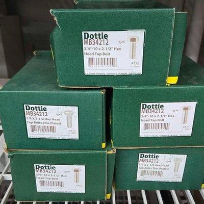 2762 • dottie hex head tap bolts & zinc plated hex head tap bolts