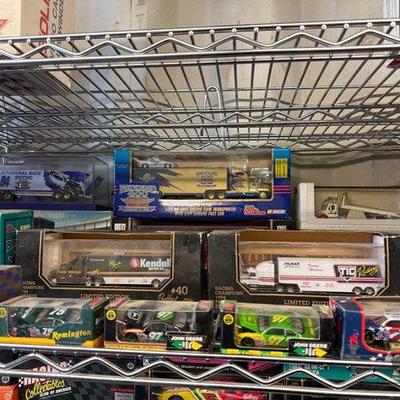 4020 • die cast nascar transport trucks and cars