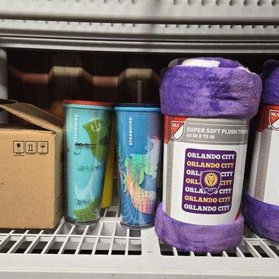 6146 • tumblers, blankets & candle