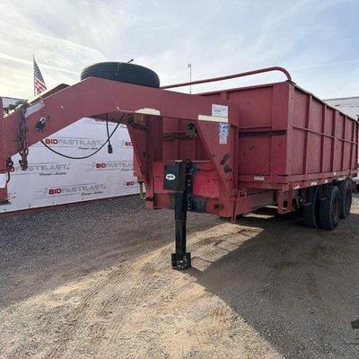 90 • 1999 gooseneck dump trailer