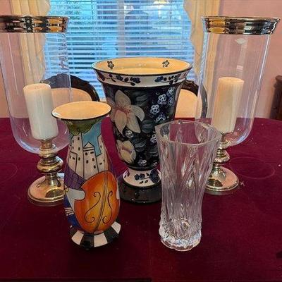 8180 • vases and candle holders