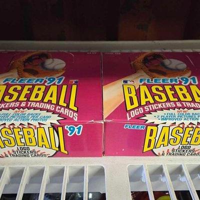6108 • 1991 fleer baseball logo stickers & trading cards