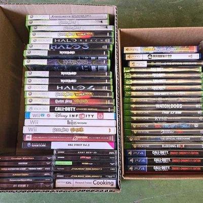 6038 • assorted video game disks