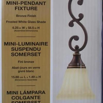 Hampton Bay Somerset Mini Pendant Light