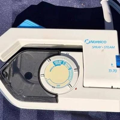 Vintage Norelco TI-70 Spray & Steam Travel Iron – Compact Folding Design – Tested/Untested