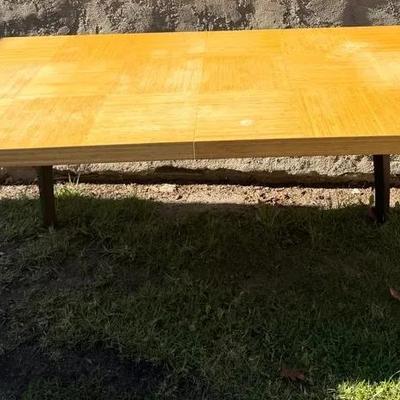 Solid Wood Dining Table Top with Extension Leaf