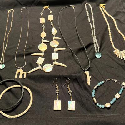 Coastal Shell & Abalone Jewelry Collection – Necklaces, Bracelets, Earrings & Pendants