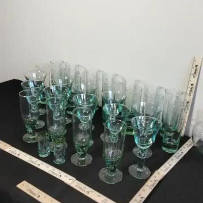 Green Glassware