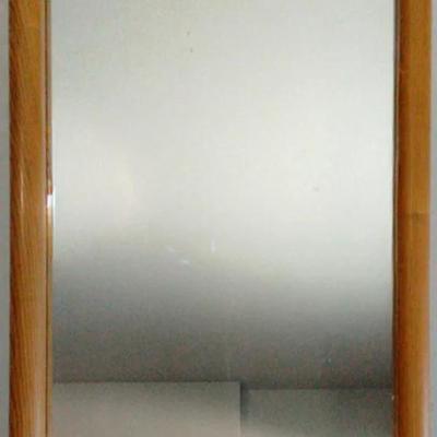 Wood mirror