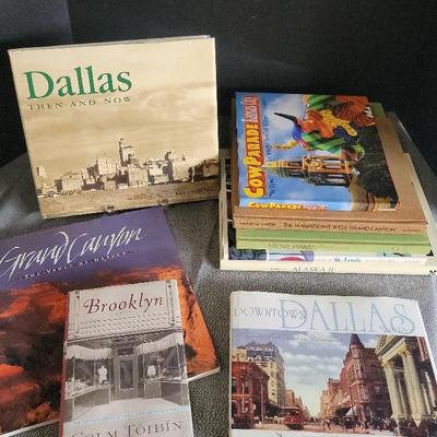 Lot of Travel, Photography & City History Books – Dallas, Brooklyn, Grand Canyon, CowParade + More
