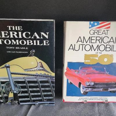 Lot of 2 Classic Car Coffee Table Books – The American Automobile & Great American Automobiles