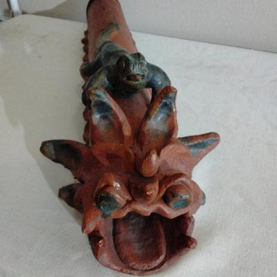 Chinese Terracotta Roof Finial
