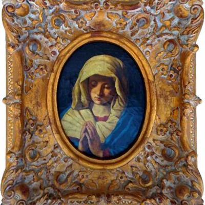 Reproduction oil painting of " The Virgin In Prayer" 