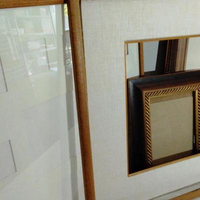 Large Lot of Assorted Picture Frames – Wood, Gold-Tone & Matted Frames