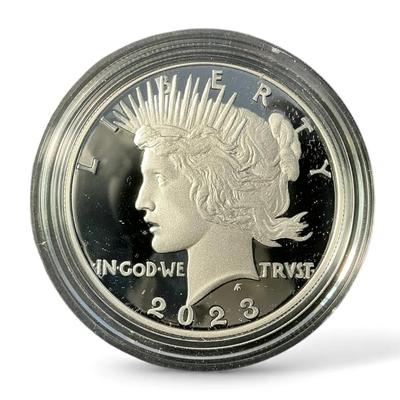 Proof 2023-S Peace Silver Dollar (CVO910)