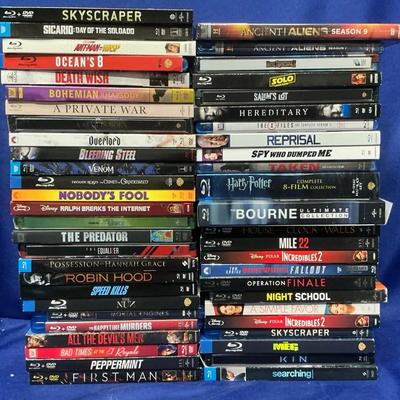 Assorted Blu-Rays (CVO75)