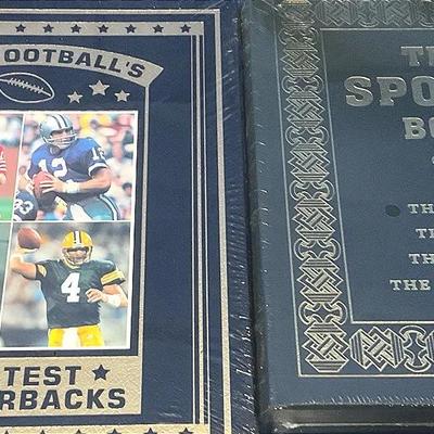 Easton Press Sports Book & Football Quarterbacks