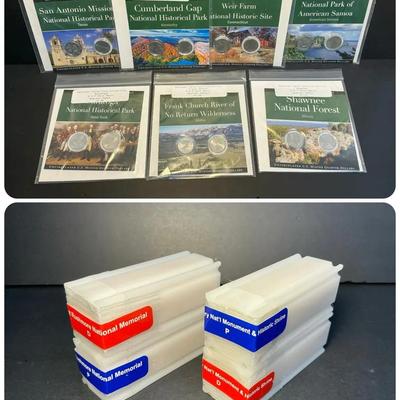 National Park Uncirculated Quarter Mint Rolls & Sets 