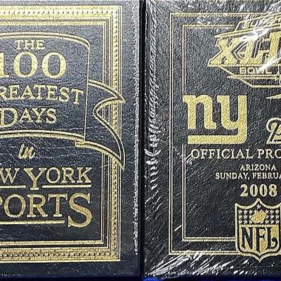 Easton Press New York Sports Books SEALED