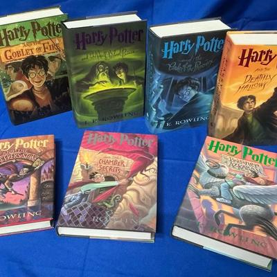 Harry Potter Complete Series Hardback Books 1997-2007