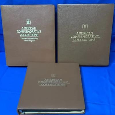 American Commemorative Stamps (3 Binders)