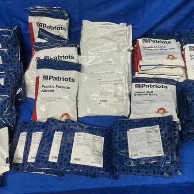 Food 4 Patriots Emergency Rations w/ Bin