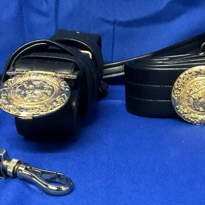 WW2 US Navy Officer Belts USNA