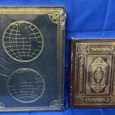 Easton Press Timelines of World History & World Atlas SEALED