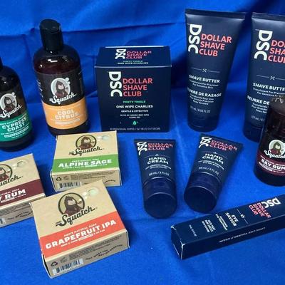Dollar Shave Club & Dr. Squatch Mens Toiletries (CVO64)