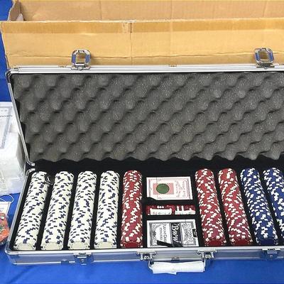 Poker Game Set And Cards