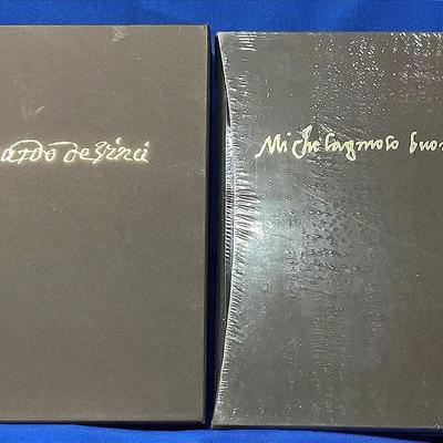 Folio Society Michelangelo & Leonardo Davinci SEALED