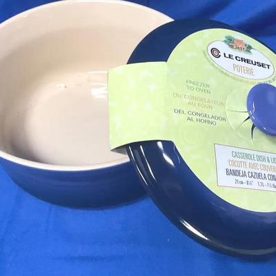 Le Creuset Poterie Cobalt Casserole Dish
