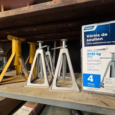 Camco Olympian RV Aluminum Stack Jacks and misc. jacks