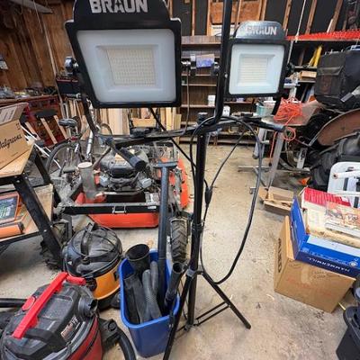 Braun 18,000 Lumen LED Detachable Work Light