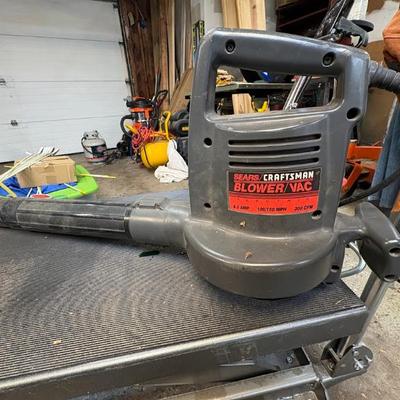 Craftsman corded electric leaf blower/vac
