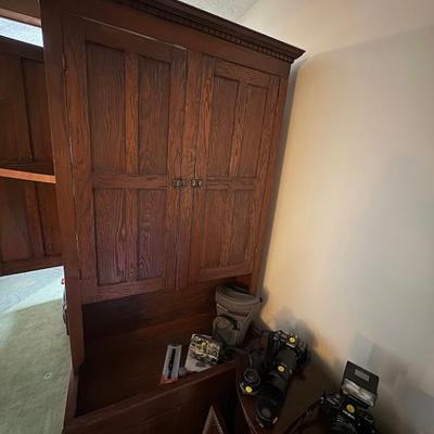 Hoosier cabinet - two-sided