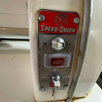  vintage Speed Queen ironer (rotary iron), likely from the 1950s